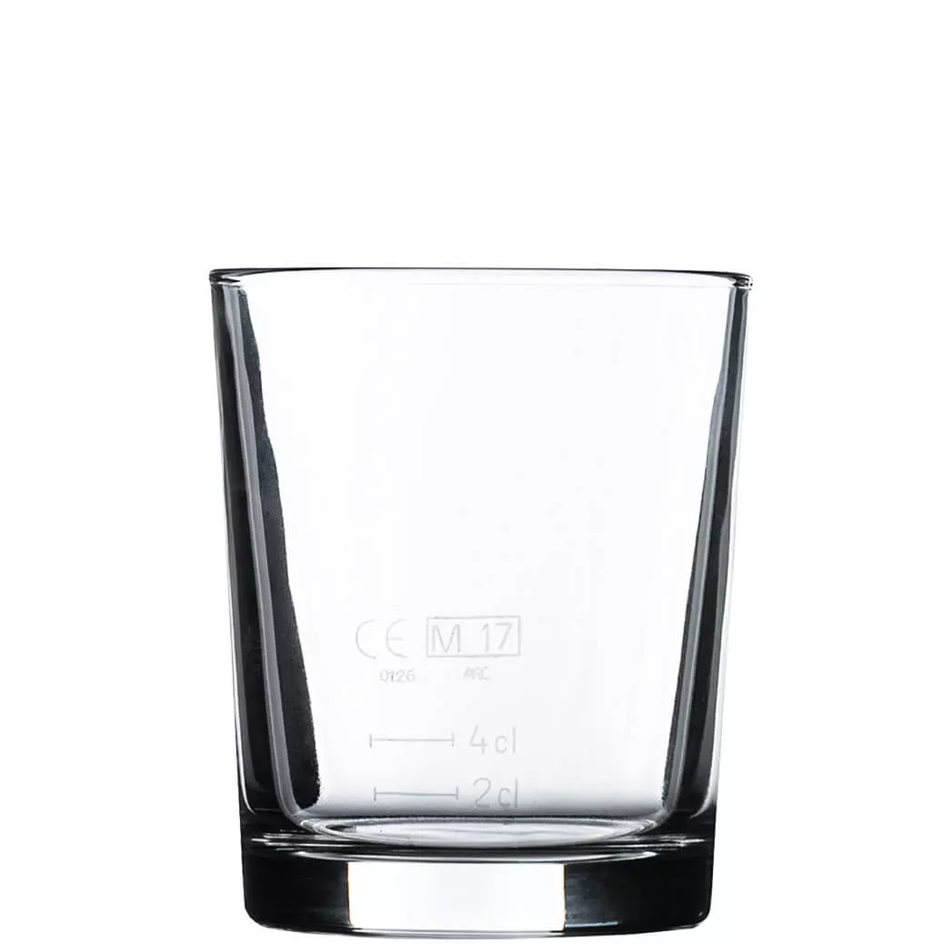 Whiskey glass Stockholm, Arcoroc - 270ml, 2+4cl CM (12 pcs.) Whiskey glass Stockholm, Arcoroc - 270ml, 2+4cl CM (12 pcs.)