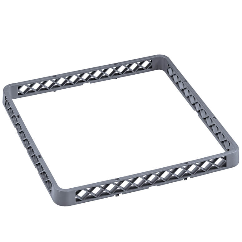 Open attachment for glass rack, gray (Rack 98) - 50x50x4,5cm