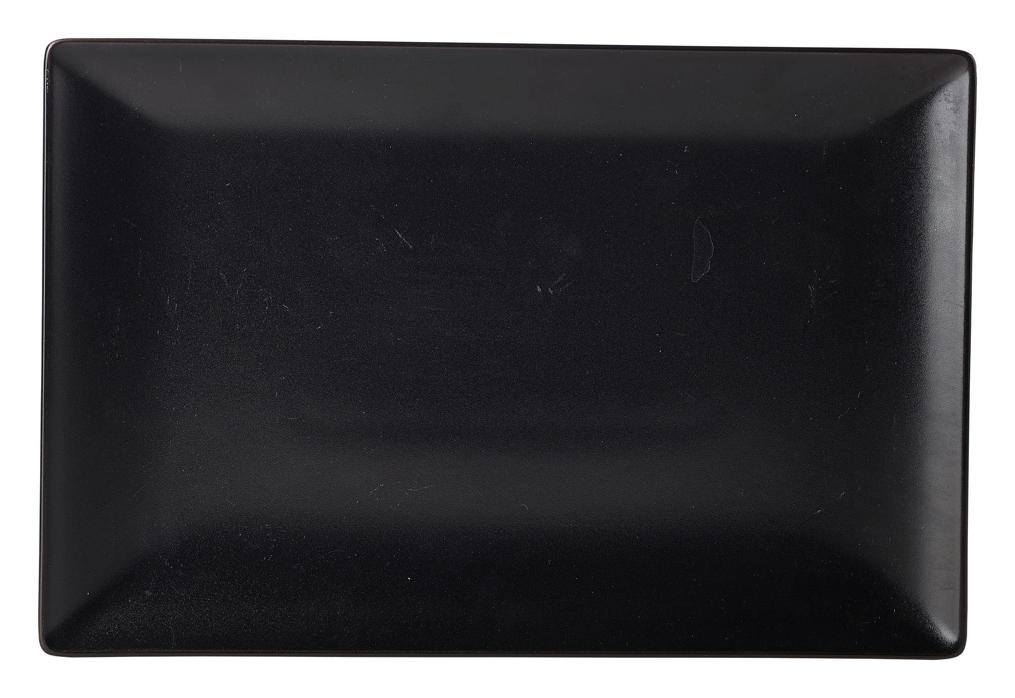 Plate Luna Stoneware, black - 30x20cm (6 pcs.)