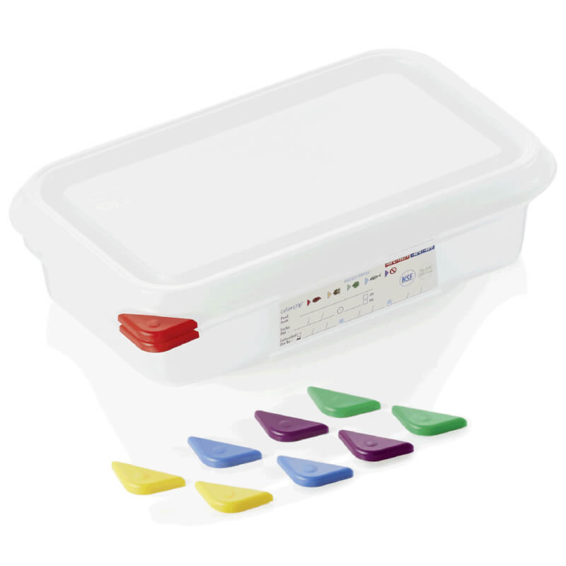 GN Container 1/4 set incl. lid, PP - 1,8l / H 6,5cm (1 pc.) GN Container 1/4 set incl. lid, PP - 1,8l / H 6,5cm (1 pc.)