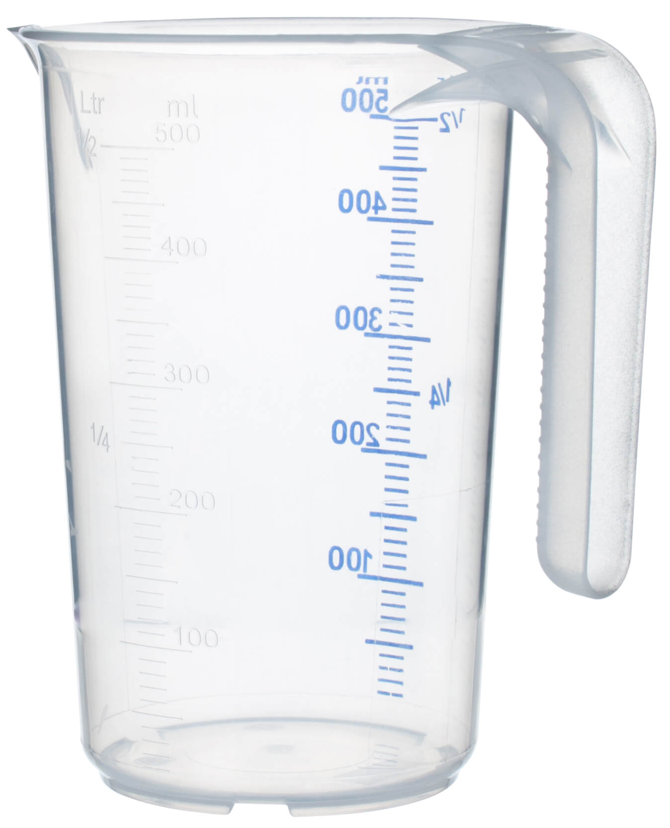 Measuring cup, stackable, PP - scale up to 500ml