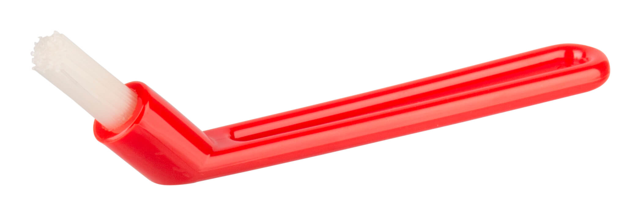 Group head cleaning brush - red