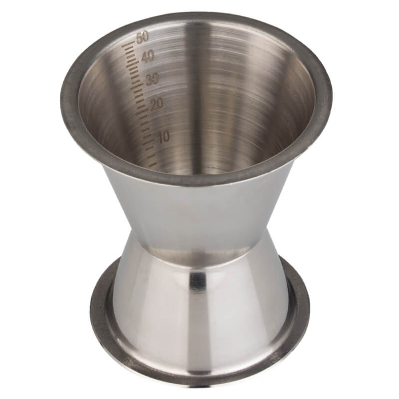 Double jigger 30/50ml, scaling - stainless steel Double jigger 30/50ml, scaling - stainless steel