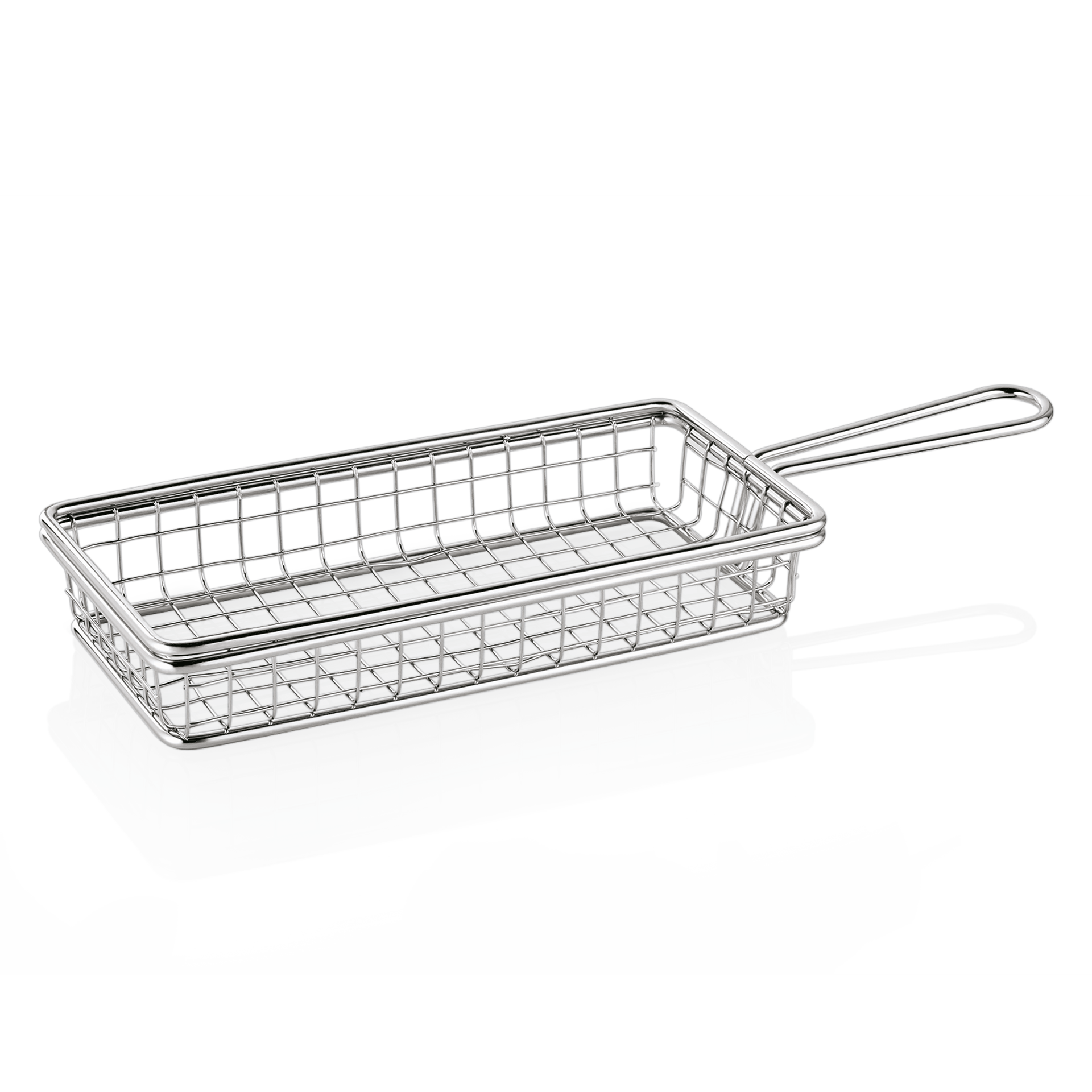 Serving basket, stainless steel - 21,5x11x4cm Serving basket, stainless steel - 21,5x11x4cm