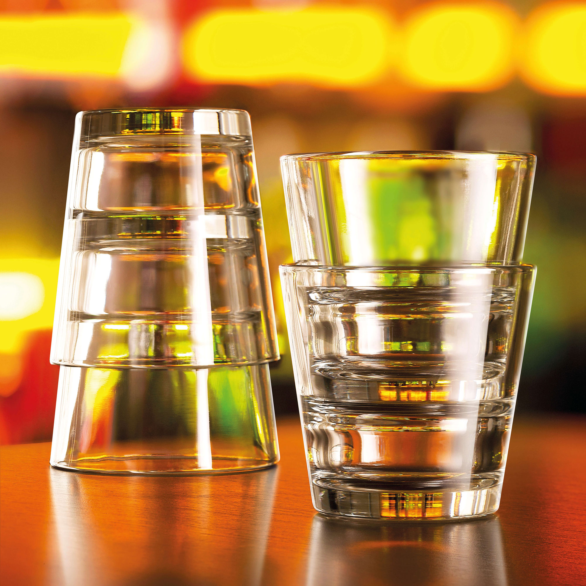 6 Whiskeyglasses, StackUp Arcoroc - 210ml