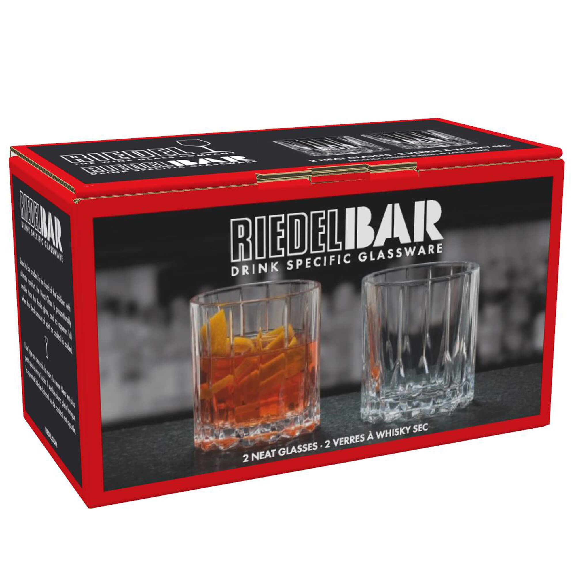 Neat glass Drink Specific Glassware, Riedel Bar - 174ml (2 pcs.)