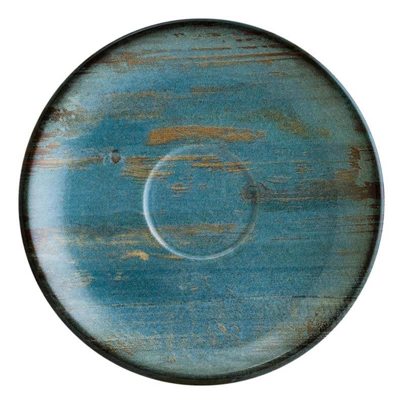 Bonna Madera Mont Gourmet Saucer 12cm blue - 6 pcs. Bonna Madera Mont Gourmet Saucer 12cm blue - 6 pcs.