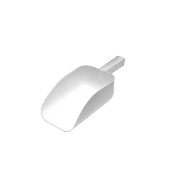 Ice scoop / multi-purpose scoop, ABS plastic, white - 1000ml