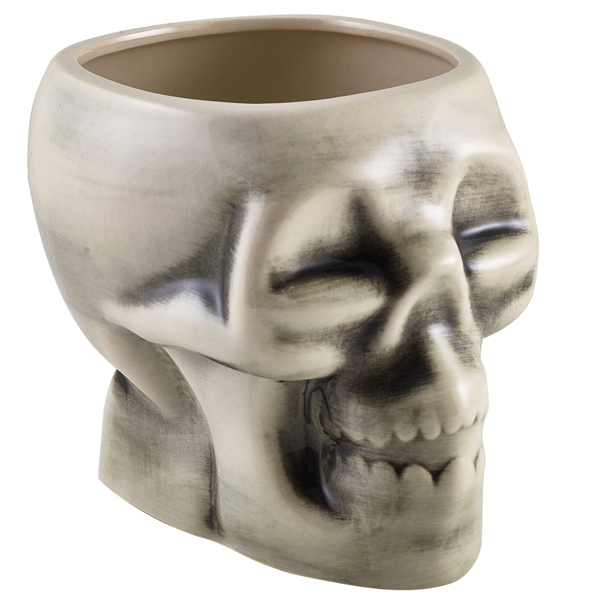 Tiki skull mug, white - 800ml
