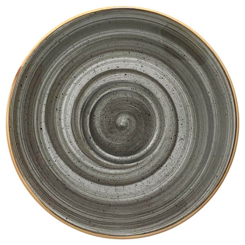 Bonna Aura Space Gourmet Multi purpose saucer 16cm grey - 6 pcs. Bonna Aura Space Gourmet Multi purpose saucer 16cm grey - 6 pcs.