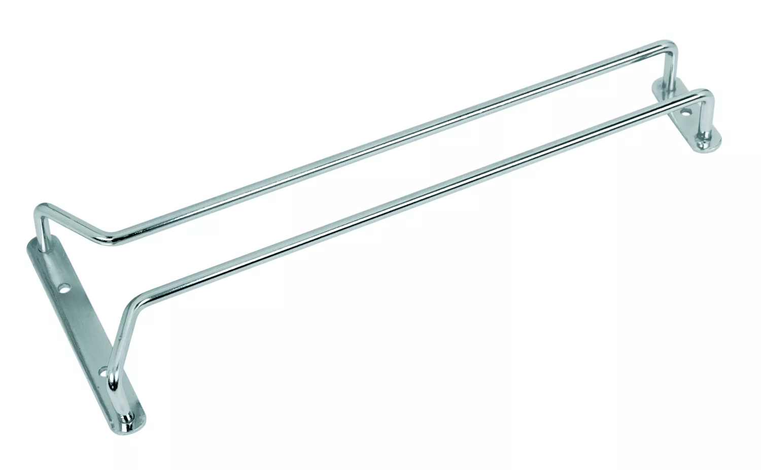 Glass holder chrome-plated - several lengths Glass holder chrome-plated - several lengths