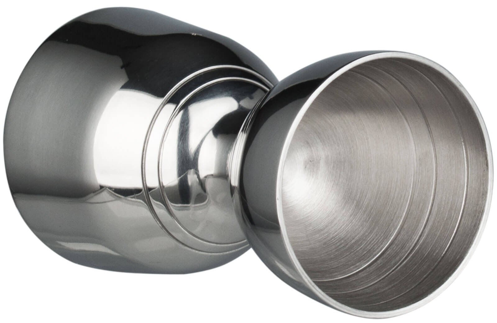 Bell jigger polished - stainless steel (30/60ml)