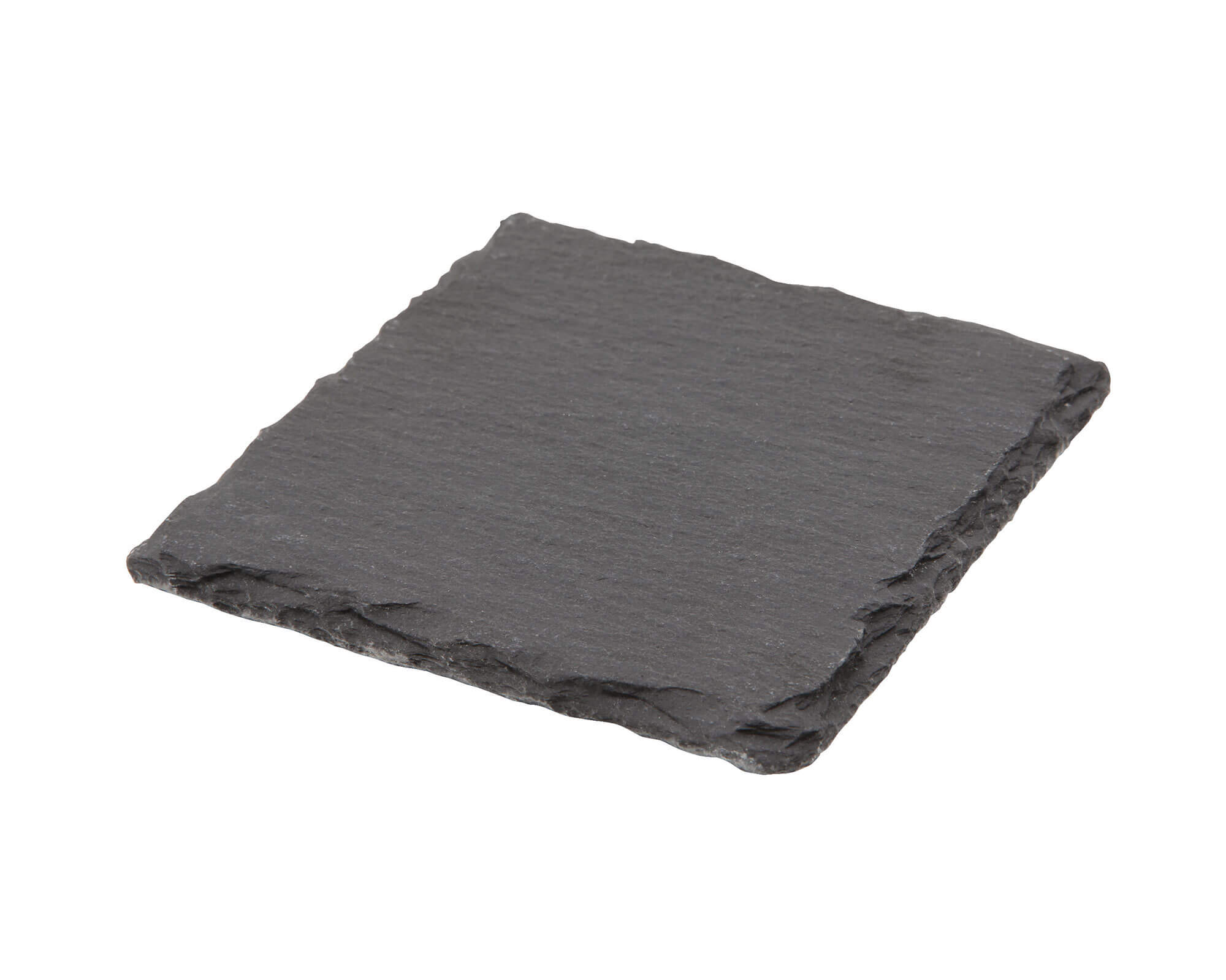 Slate serving plate, square - 10x10cm
