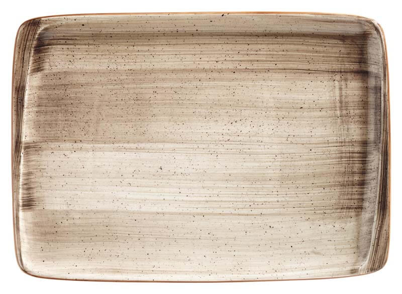 Bonna Aura Terrain Moove Plate 23x16cm beige - 12 pcs. Bonna Aura Terrain Moove Plate 23x16cm beige - 12 pcs.