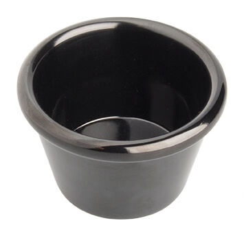 Ramekin Melamine, black - 43ml Ramekin Melamine, black - 43ml