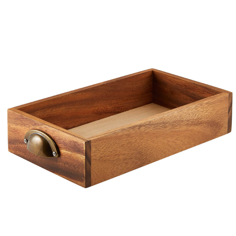 Display drawer, acacia wood, 32,5x18,7x7 cm (GN 1/3) - plain