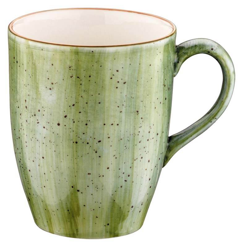 Bonna Aura Therapy Conic Mug 33cl green - 24 pcs. Bonna Aura Therapy Conic Mug 33cl green - 24 pcs.