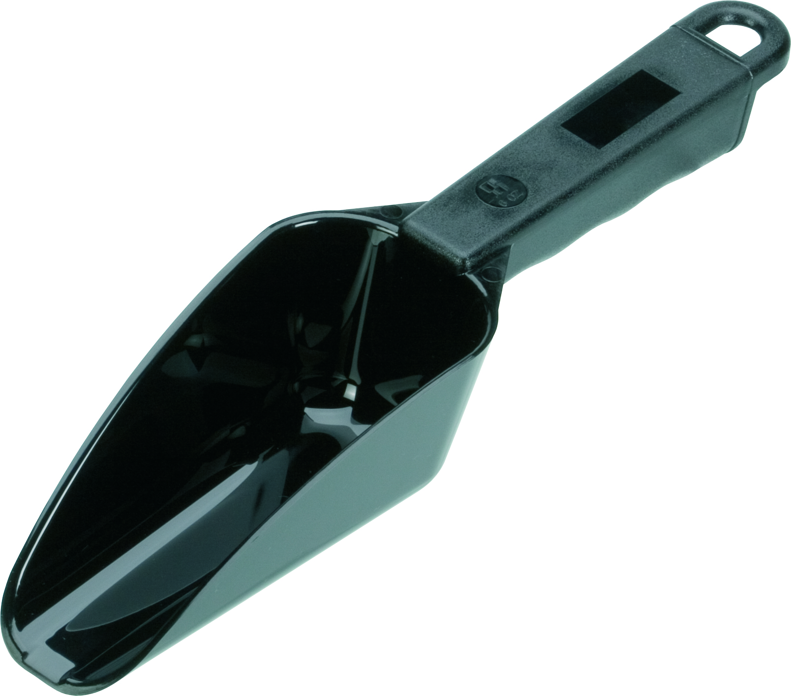 Ice scoop, polycarbonate black - 0,18l