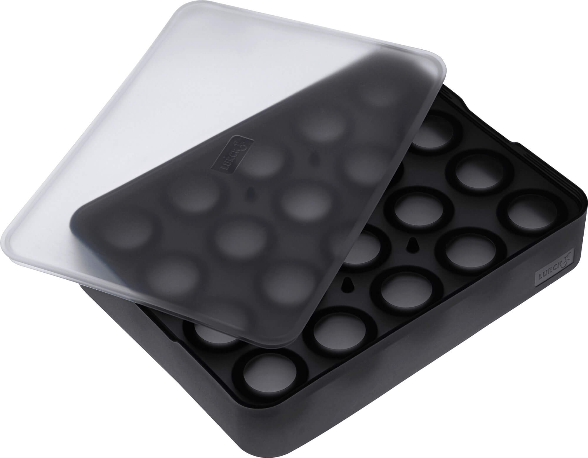 Ice tray balls, Lurch - platinum-silicone (3,0cm)