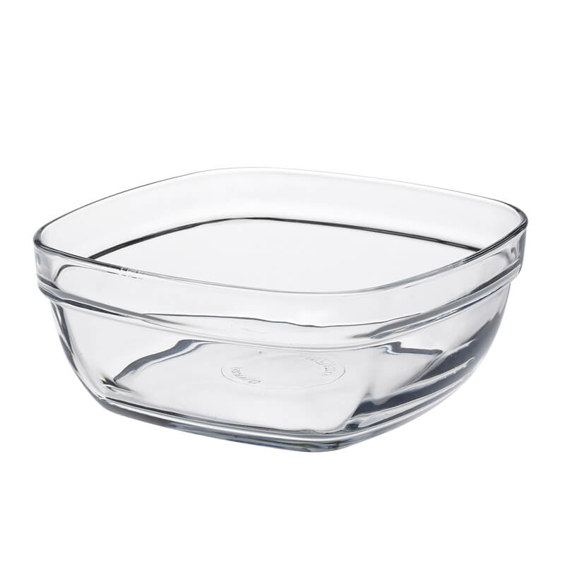 Stacking bowl square Lys Carré, Duralex - 14x14x6cm (1 pc.) Stacking bowl square Lys Carré, Duralex - 14x14x6cm (1 pc.)