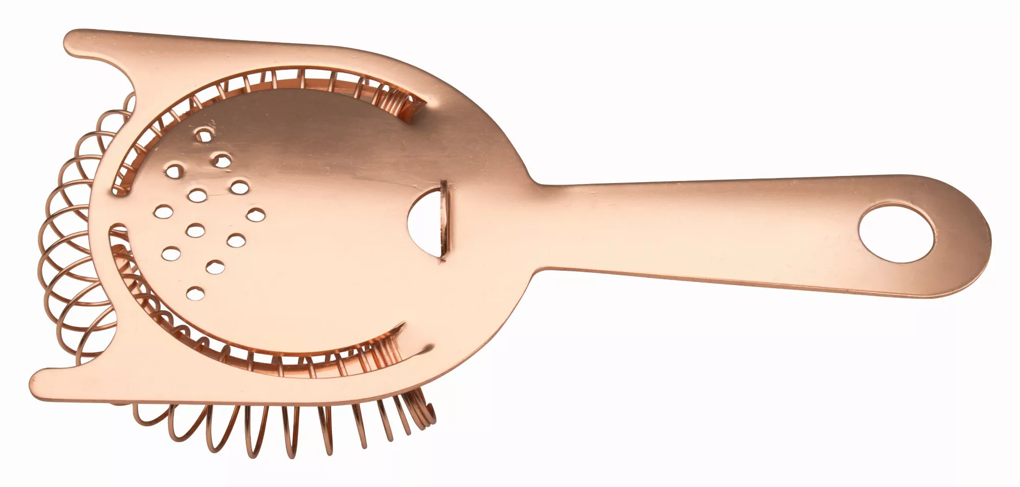 Hawthorne Strainer stainless steel - copper colored (7,8cm) Hawthorne Strainer stainless steel - copper colored (7,8cm)