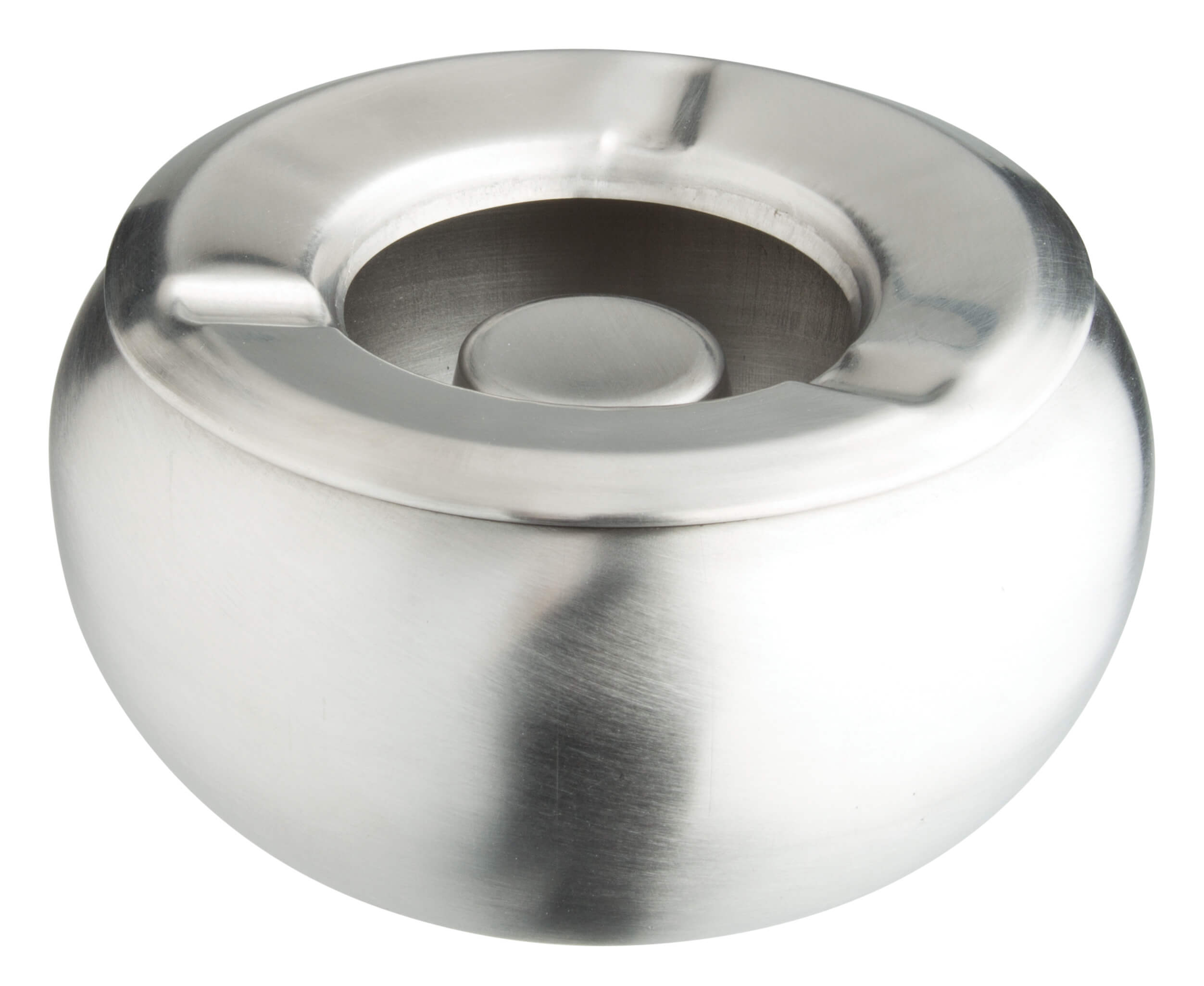 Wind ashtray Bowl, stainless steel (10cm)