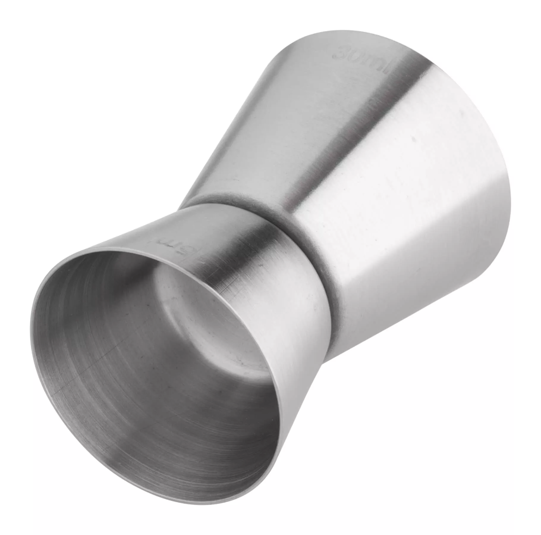 Double jigger, brushed - stainless steel (15ml/30ml) Double jigger, brushed - stainless steel (15ml/30ml)