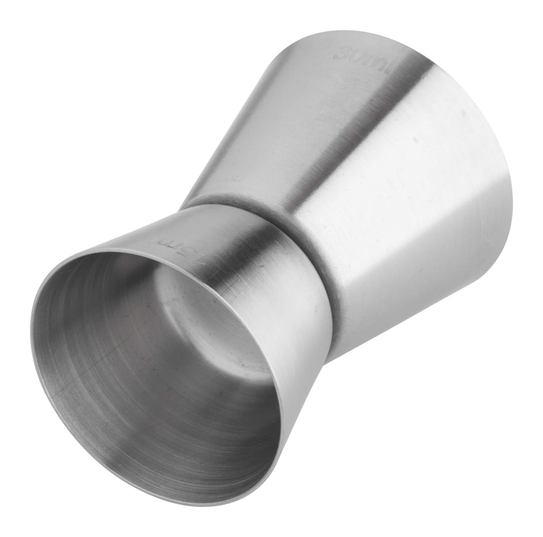 Double jigger, brushed - stainless steel (15ml/30ml)