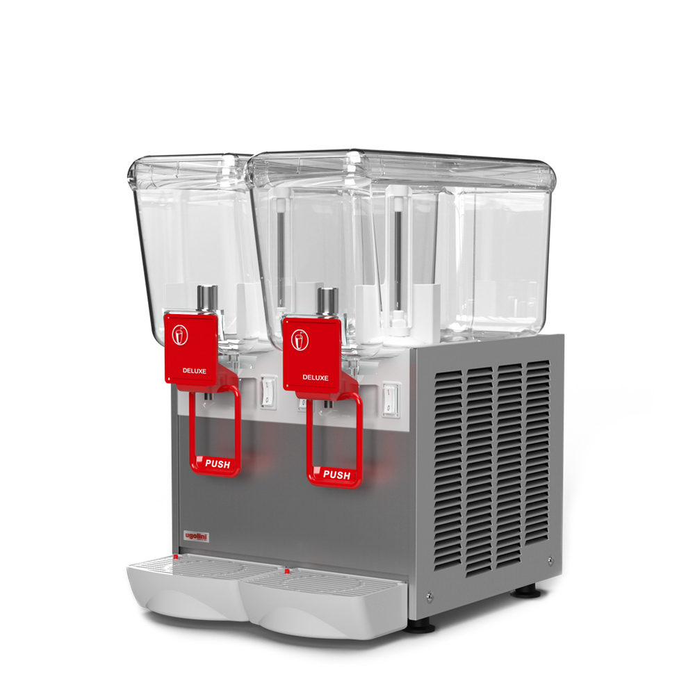 Arctic Deluxe 12/2 AA cold beverage dispenser – 2 x 12 liters, agitator system Arctic Deluxe 12/2 AA cold beverage dispenser – 2 x 12 liters, agitator system