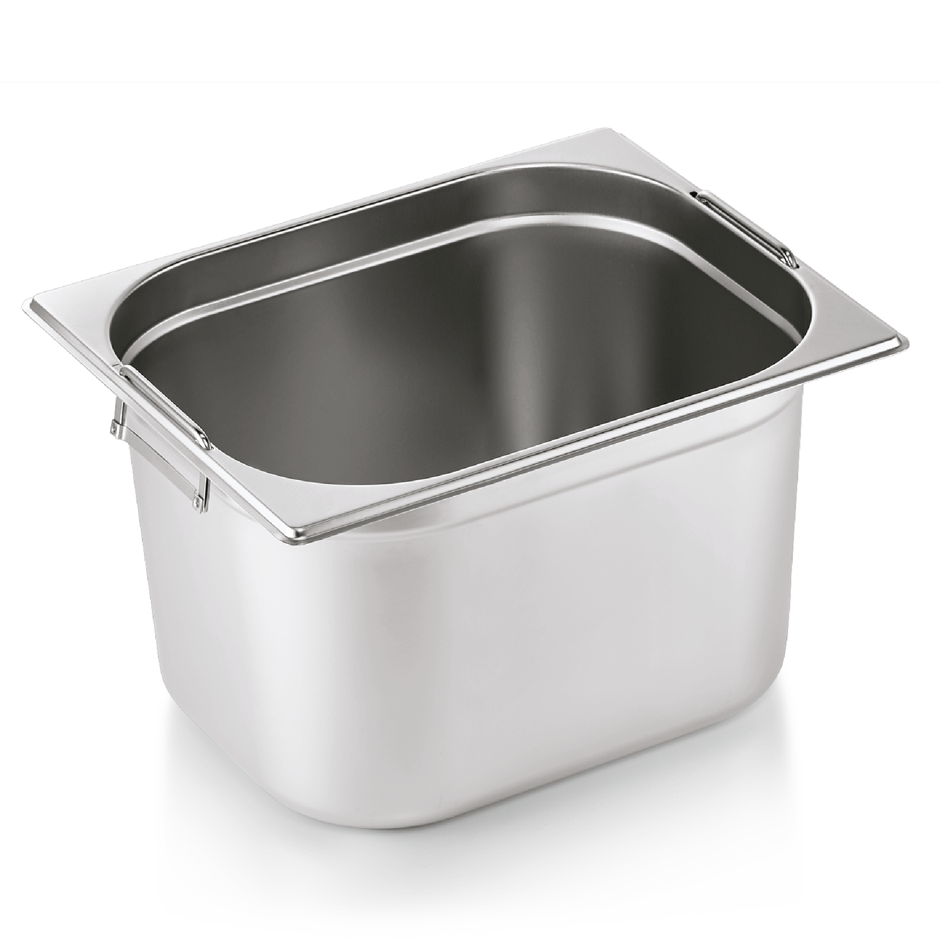 GN 1/2 container, with drop handles, CNS - 20cm (GN CORE series) GN 1/2 container, with drop handles, CNS - 20cm (GN CORE series)