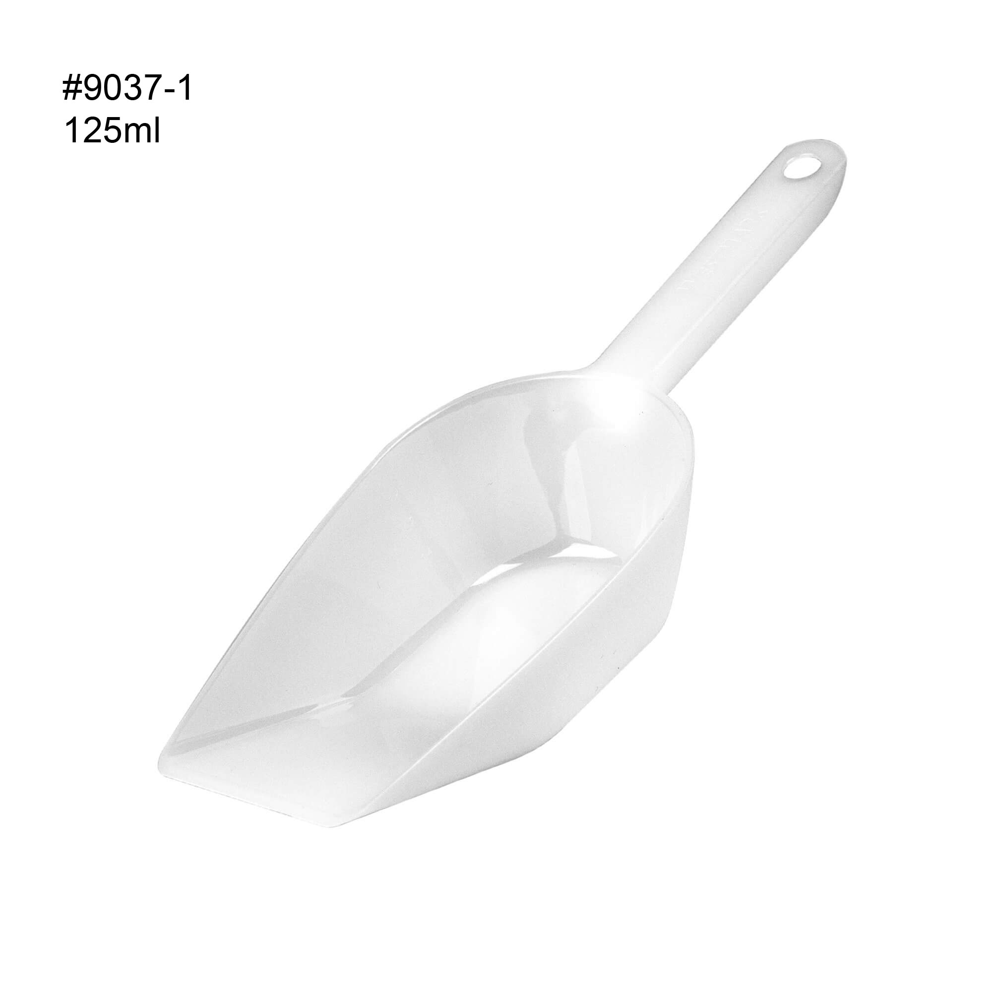 Ice scoop, HD-PE plastic - 125ml