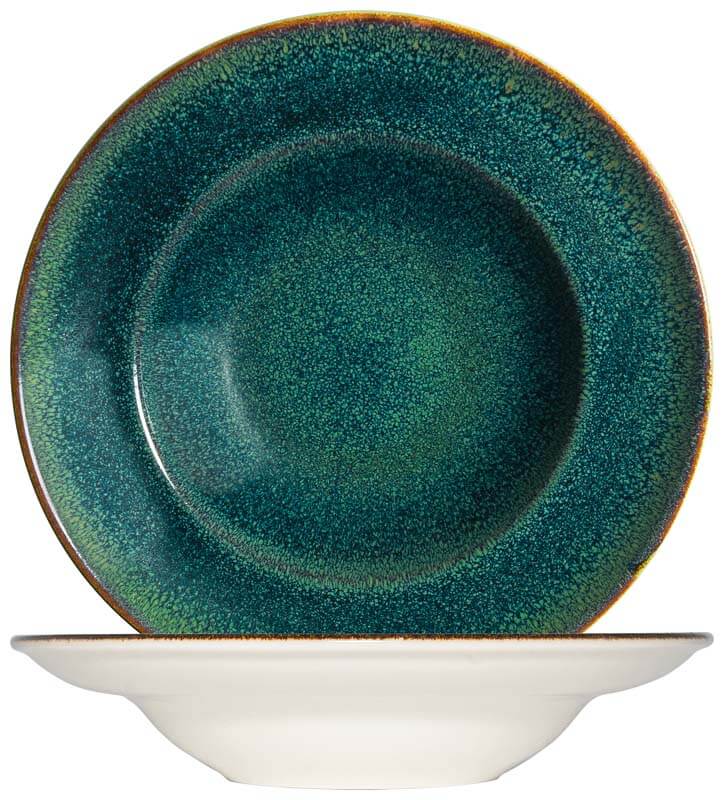 Bonna Ore Mar Gourmet Pasta plate 27cm green - 6 pcs. Bonna Ore Mar Gourmet Pasta plate 27cm green - 6 pcs.