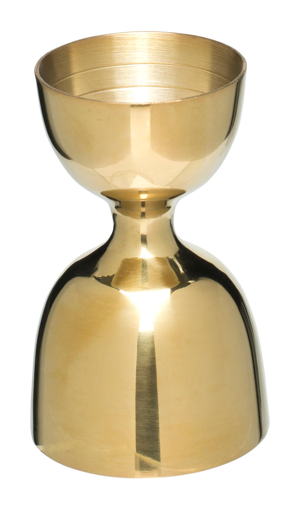 Bell jigger, gold look - stainless steel (30/60ml)
