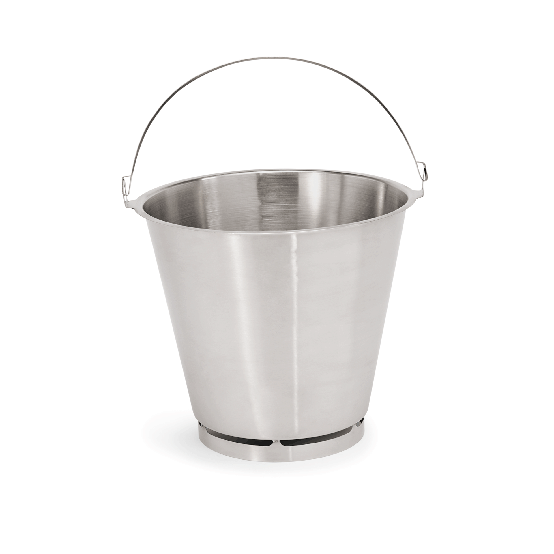 Bucket chrome nickel steel - 15l Bucket chrome nickel steel - 15l