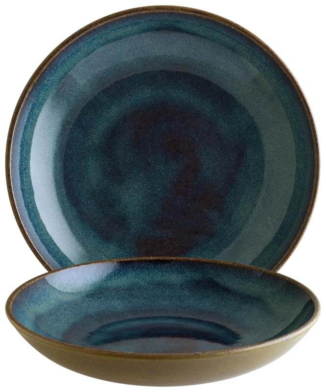 Bonna Sphere Ocean Bloom Plate 22cm blue - 6 pcs. Bonna Sphere Ocean Bloom Plate 22cm blue - 6 pcs.