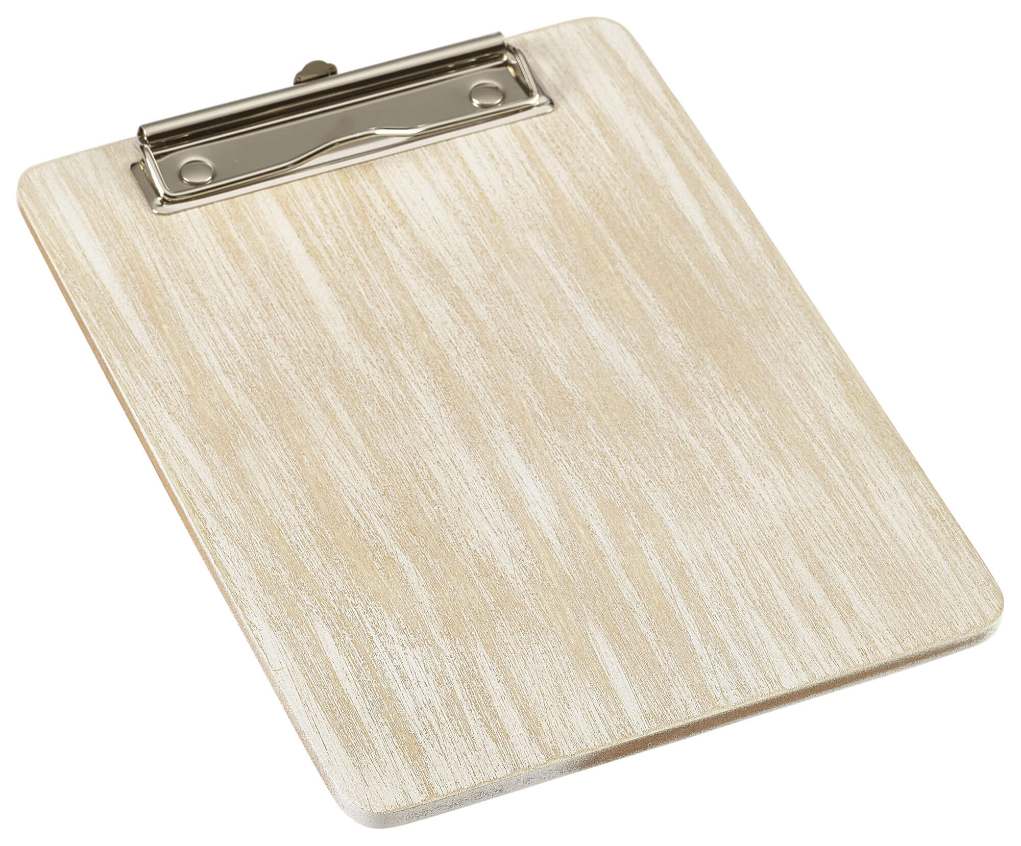Clipboard DIN A5, wooden - white