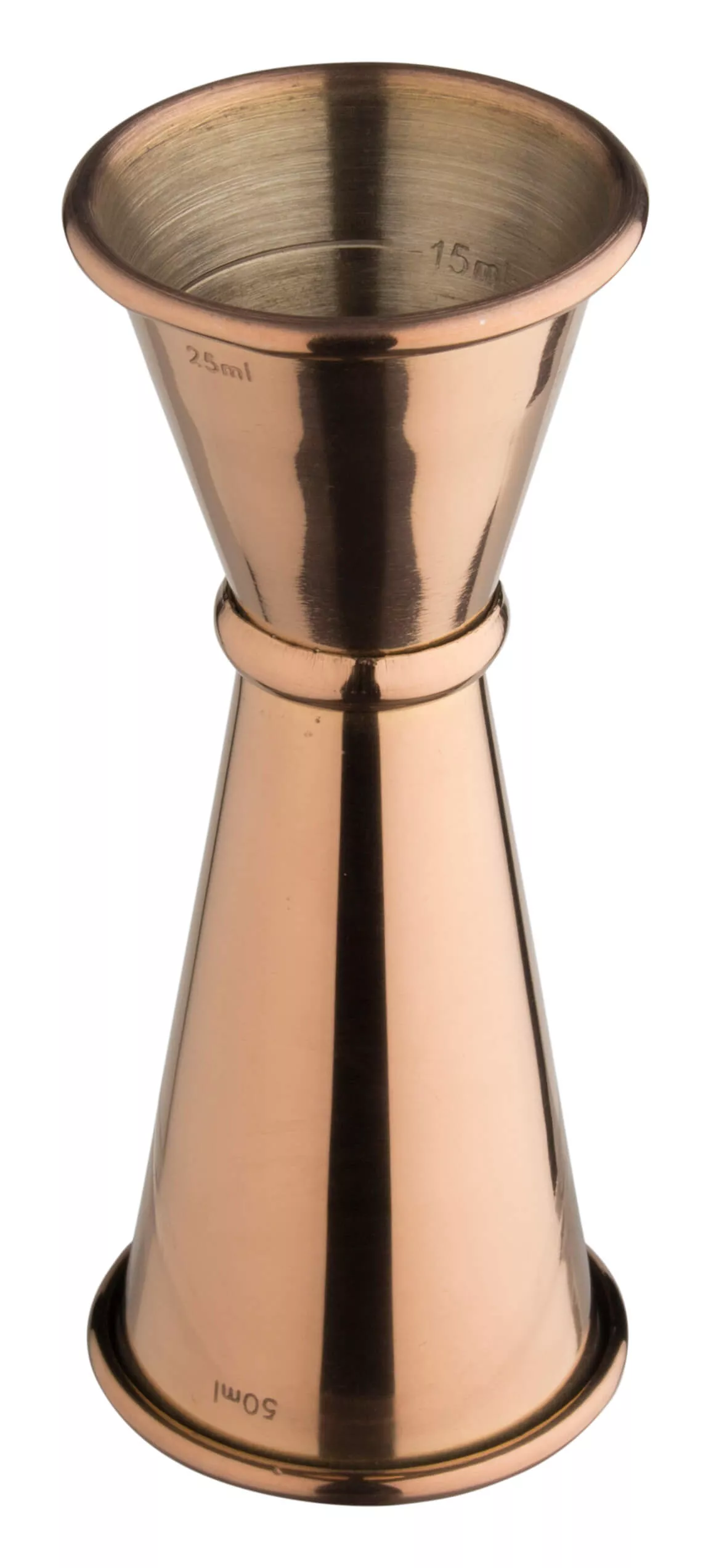 Jigger copper coloured - stainless steel (2,5/5cl) Jigger copper coloured - stainless steel (2,5/5cl)