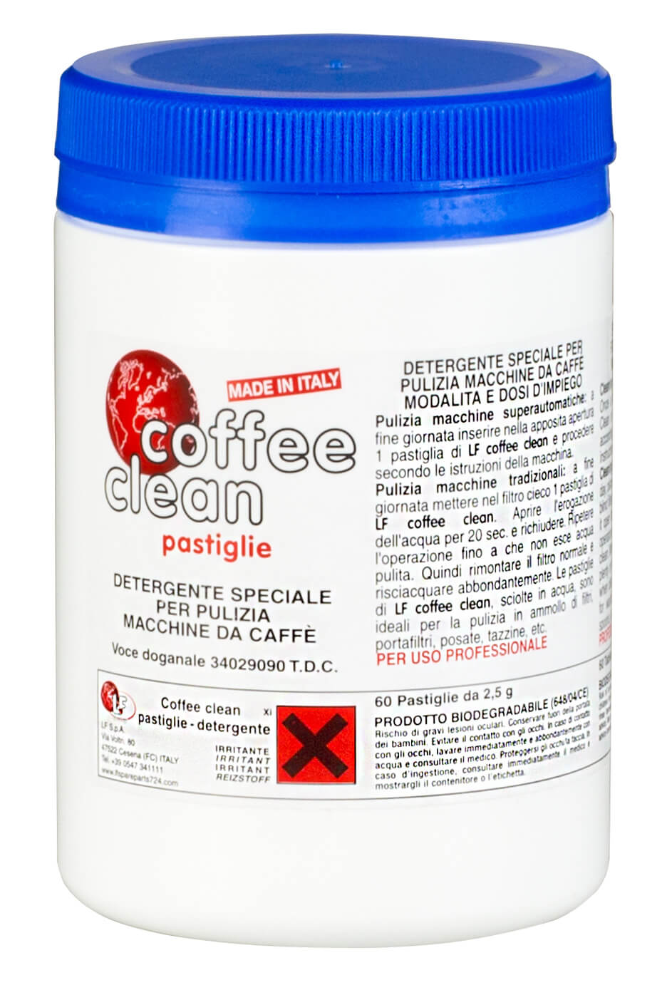 Coffee machine detergent, tablets - each 2,5g