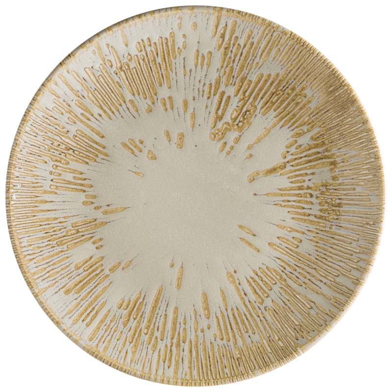 Bonna Snell Sand Gourmet Plate 27cm beige - 12 pcs.