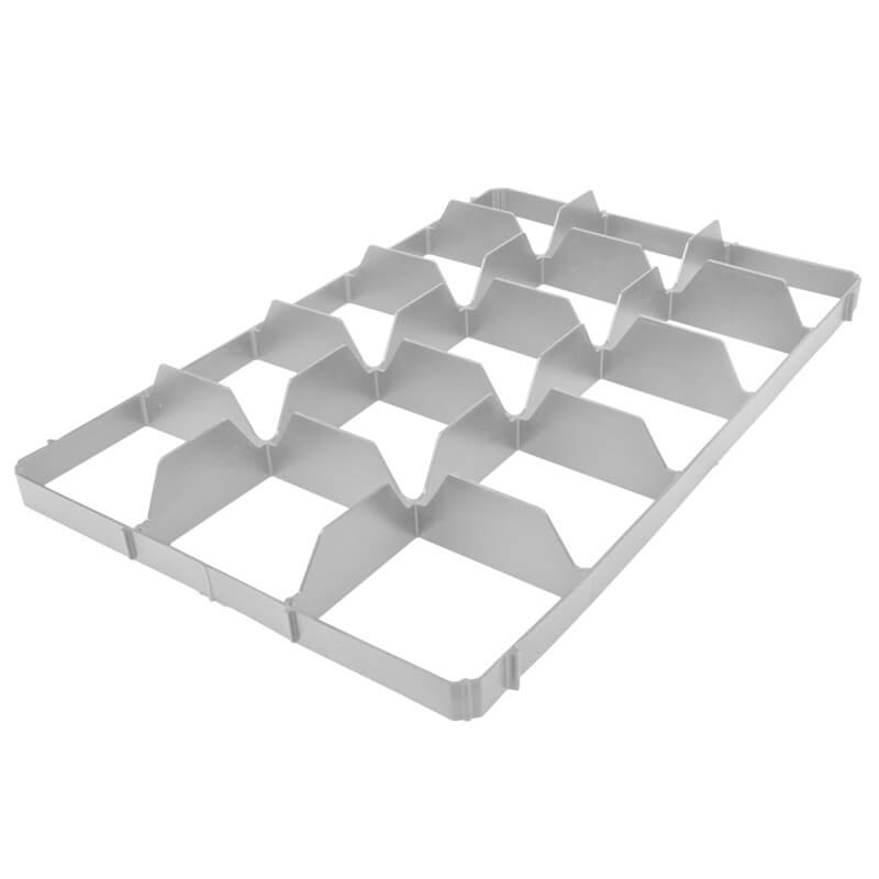 Compartment frame below - 15 compartments (109x117mm)