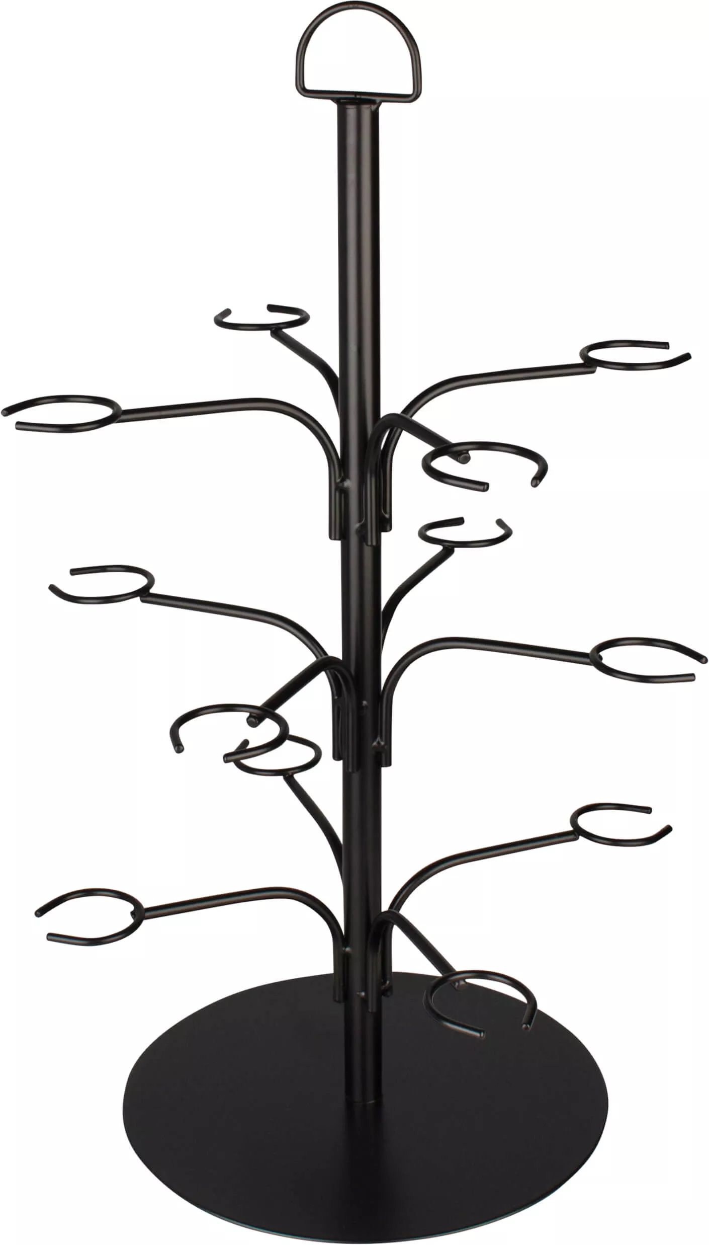 Cocktail tree for 12 glasses - black Cocktail tree for 12 glasses - black