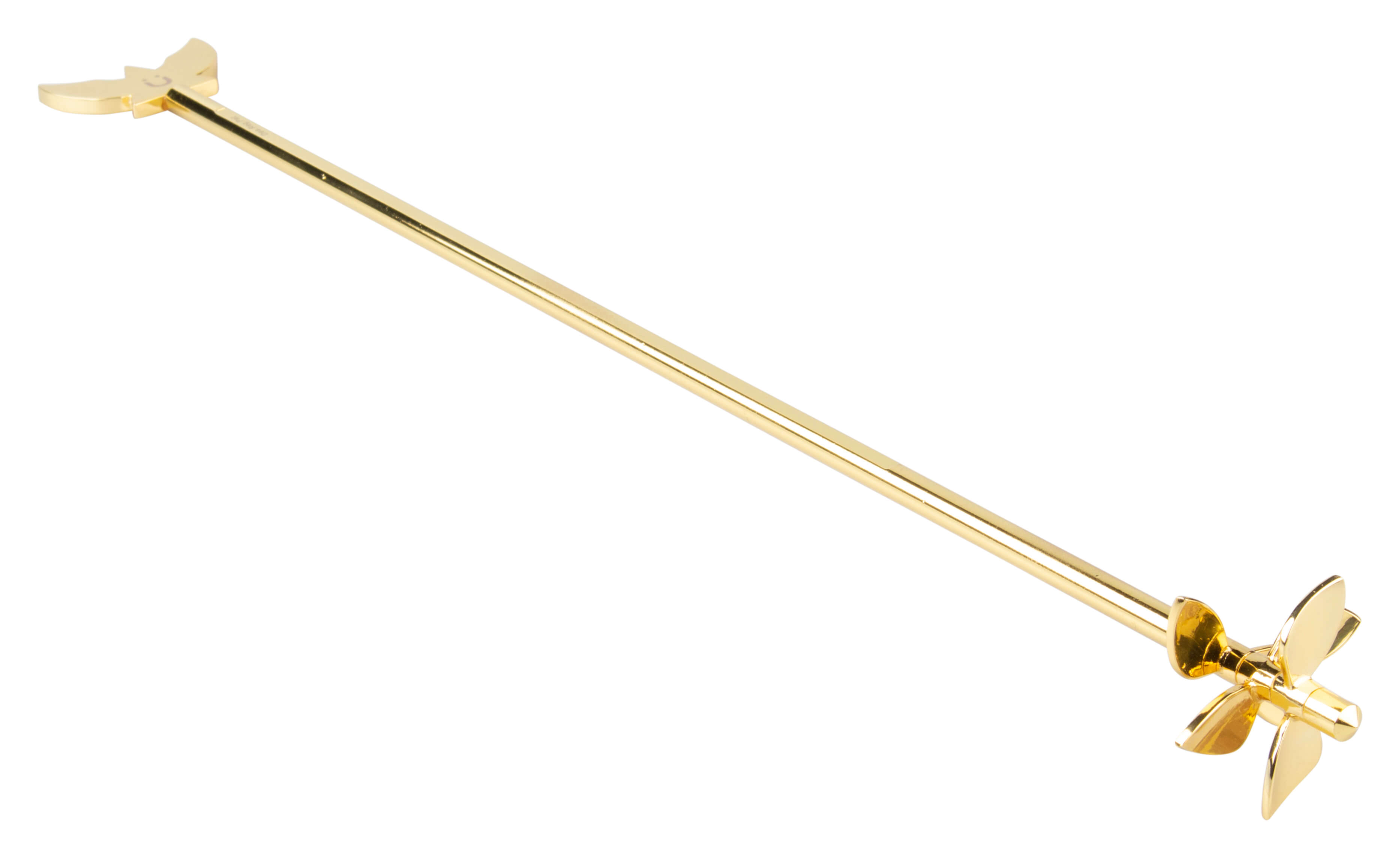 A Swizzle Stick, golden, Uberbartools - 41,5cm