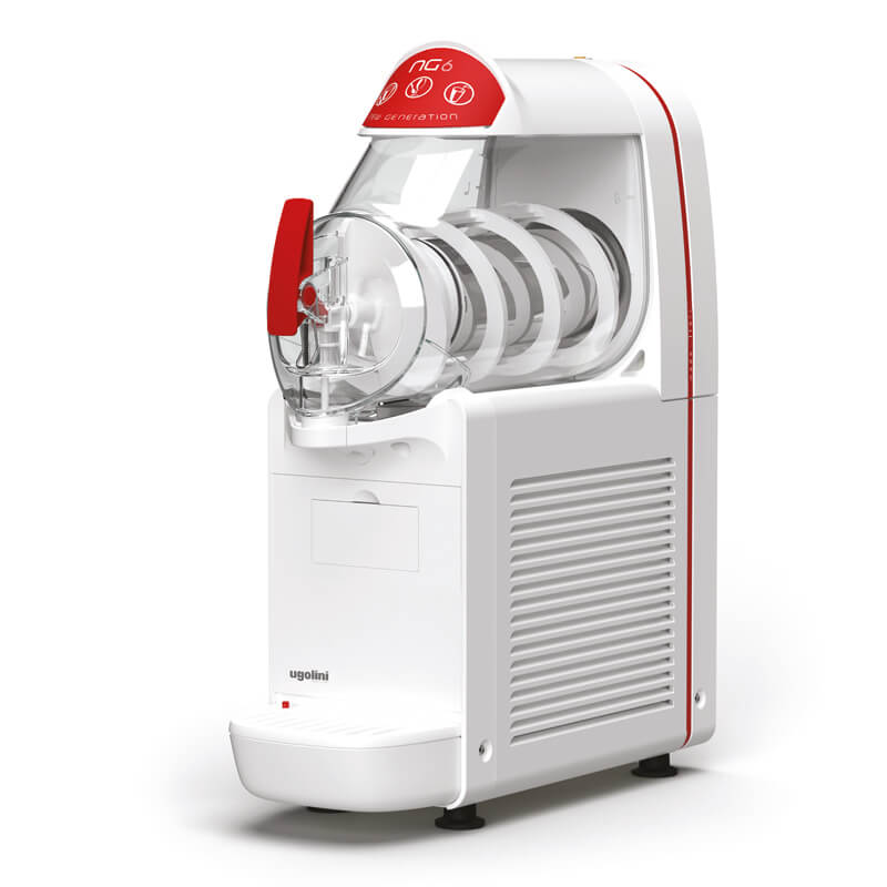 Slush ice machine Granitor® NG Easy 6-1 White R290, 1 x 6 liter container