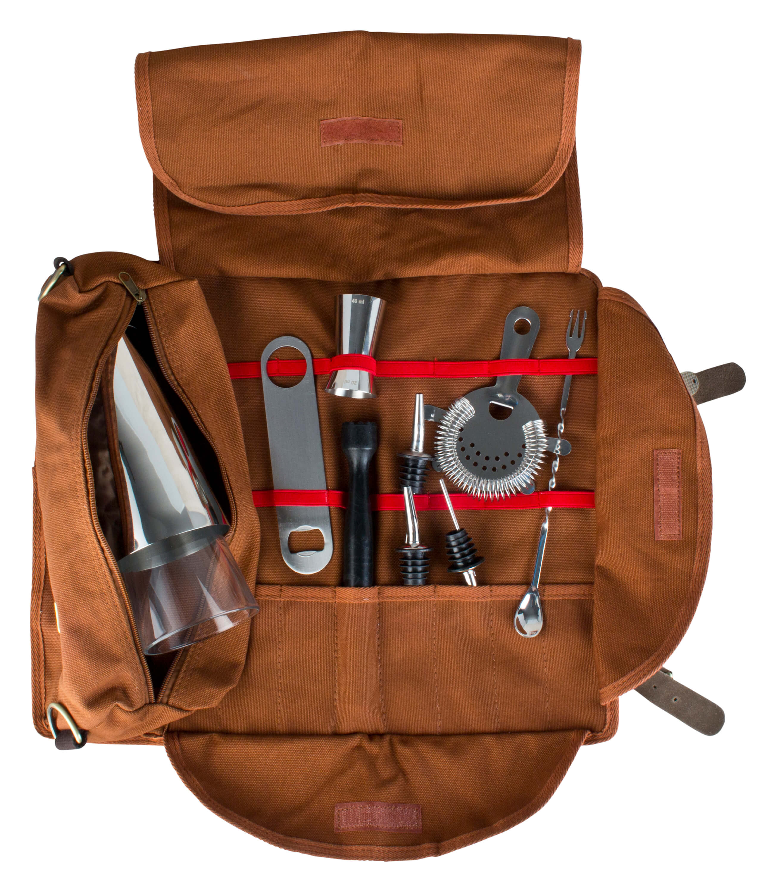 Bar bag professional - bar tools plus canvas bag