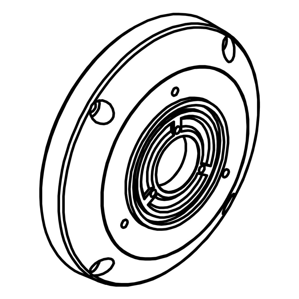 09302 - Santos #9 - front flange only (before 2009)