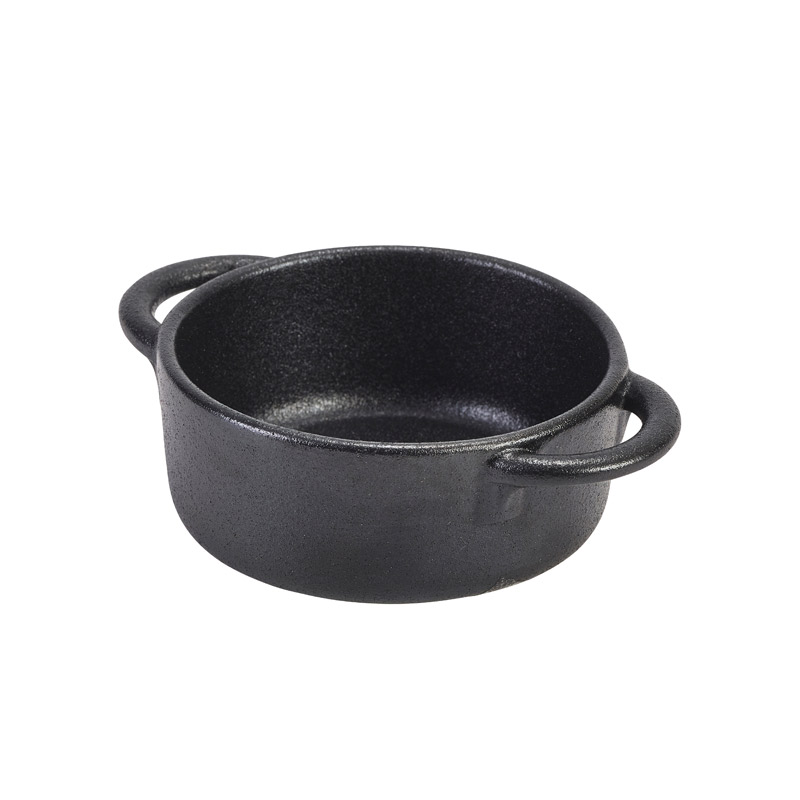 Casserole dish Forge stoneware cast iron look – 9 x 4 cm (6 pcs.)
