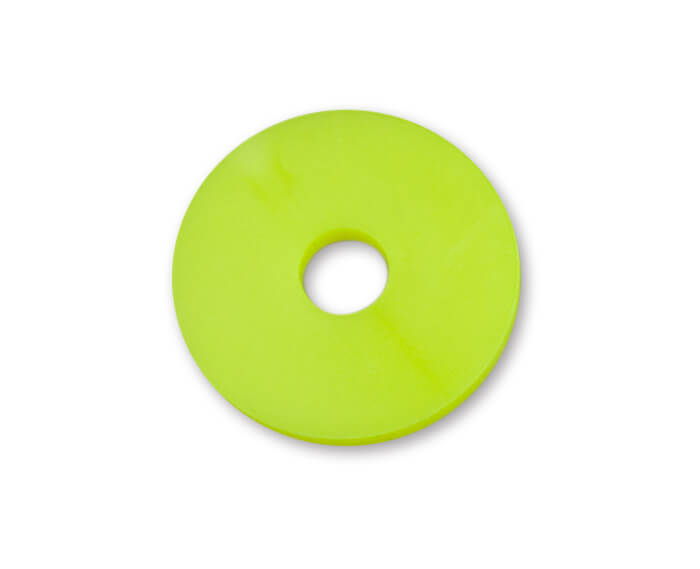 Tokens - 2,2 x 23,3mm (1000pcs.) - neon yellow