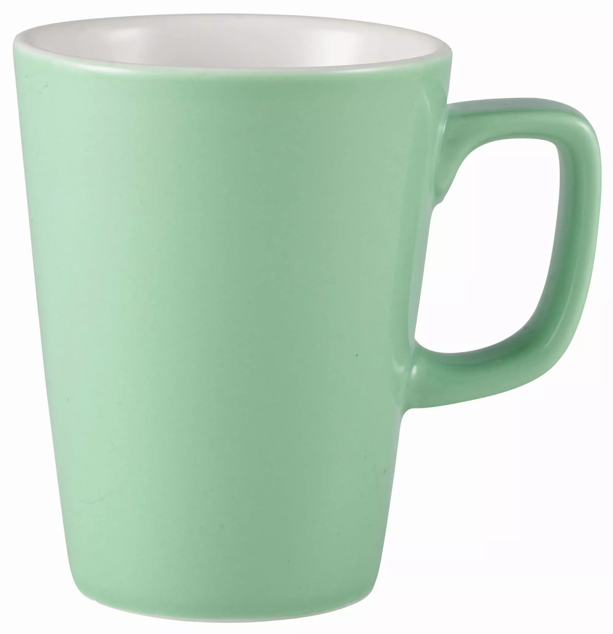 Latte mug green - 340ml (6 pcs.) Latte mug green - 340ml (6 pcs.)