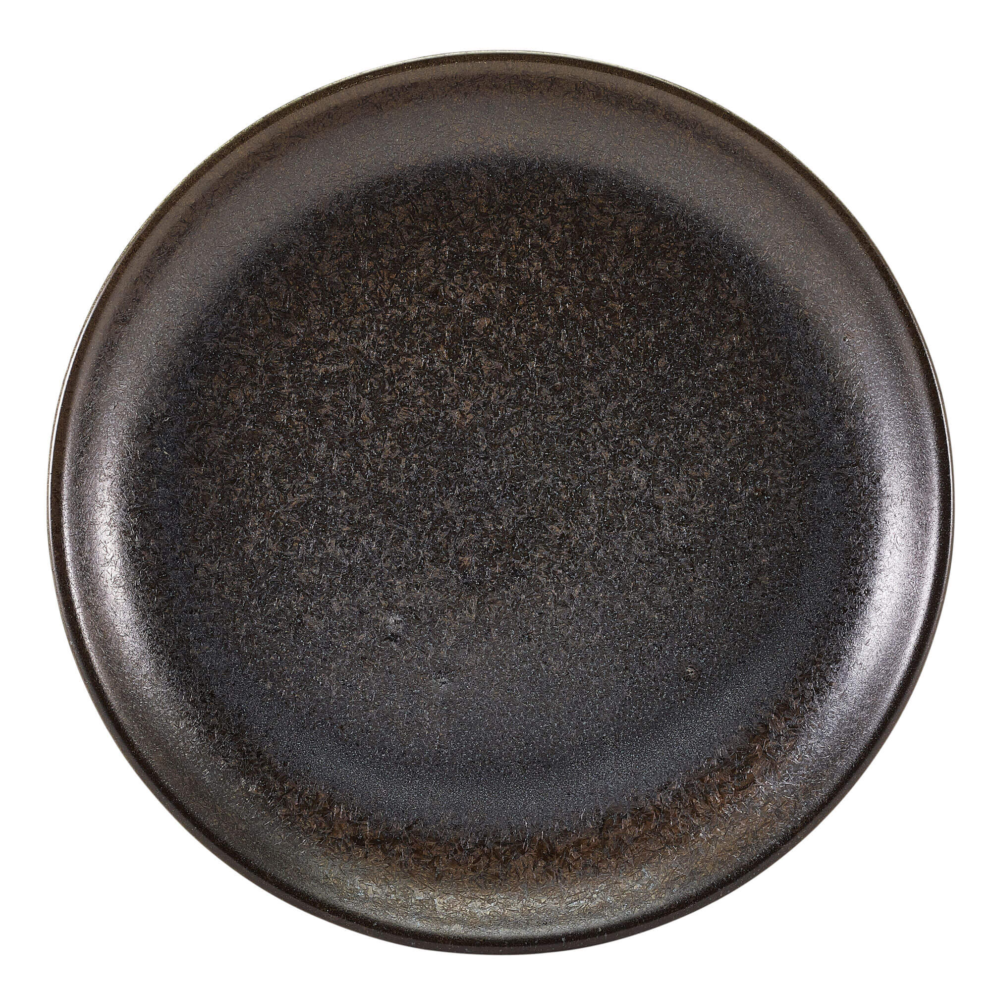 Plate Terra Cinder Black, deep - 24cm (6 pcs.)