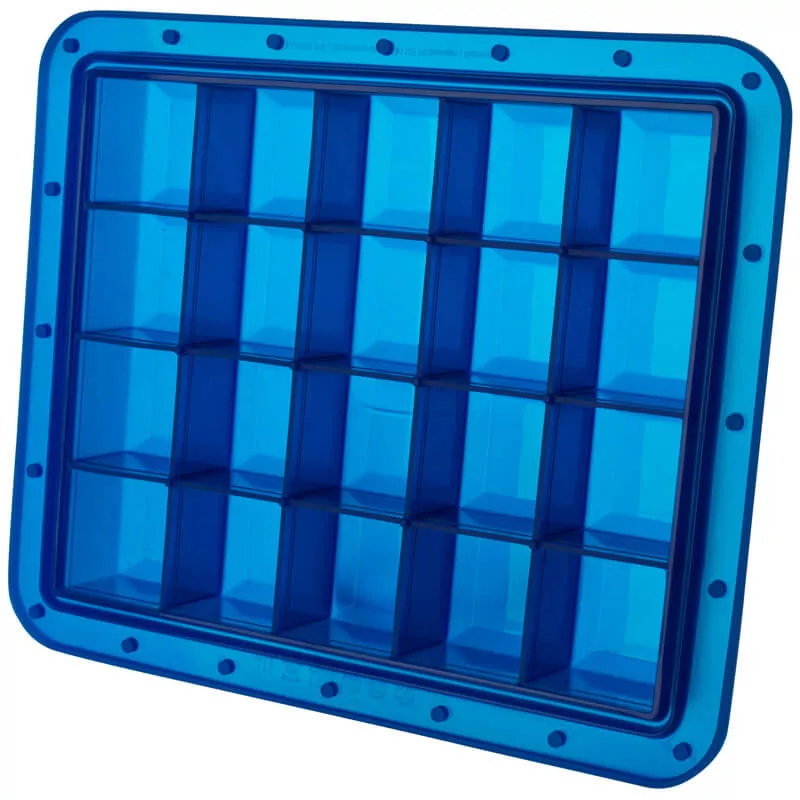 Ice former Arctic with lid, platinum silicone, Lurch - 4cm Ice former Arctic with lid, platinum silicone, Lurch - 4cm